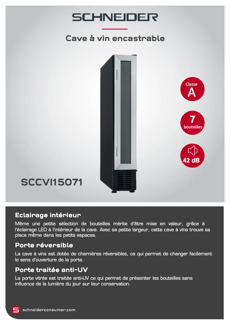 Página 1 del manual Manual de usuario Schneider SCCVI15071