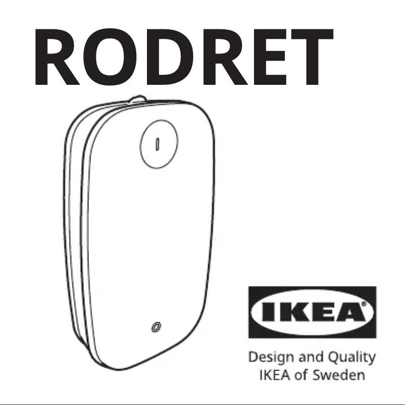 Page 1 de la notice Manuel utilisateur Ikea RODRET 505.597.93