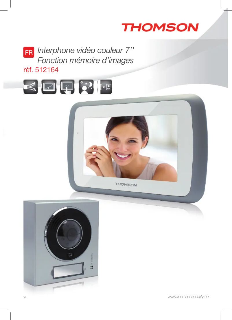 Page 1 de la notice Manuel utilisateur Thomson 512164