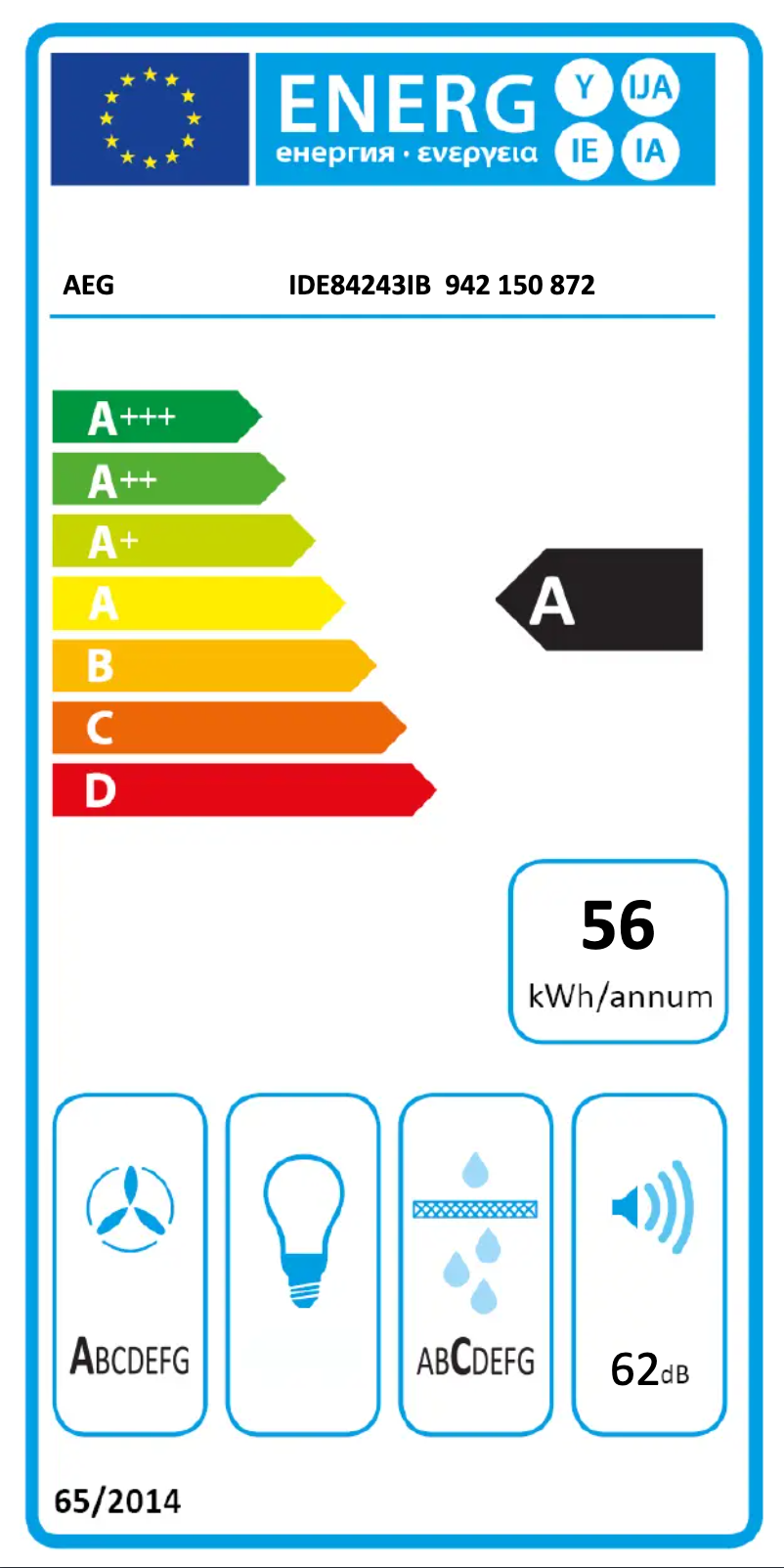 Image de la première page du manuel de l'appareil IDE84243IB