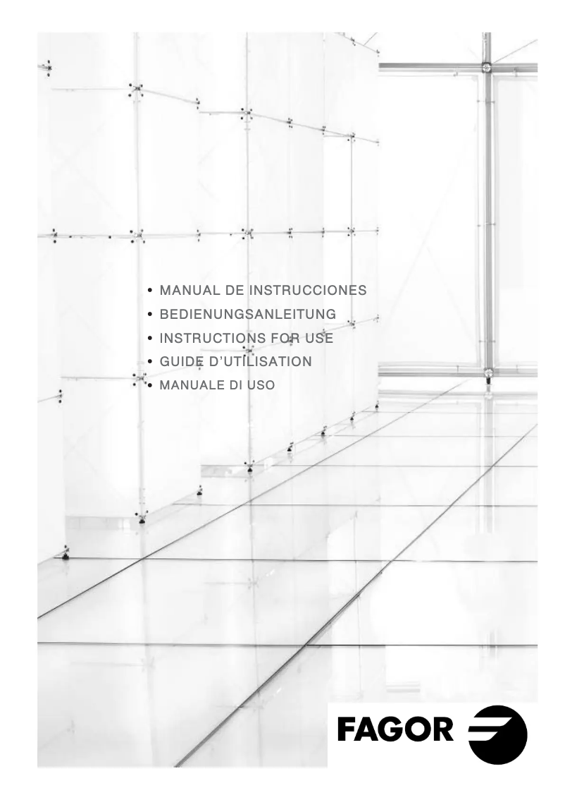 Page 1 de la notice Manuel utilisateur Fagor FET-6412WS