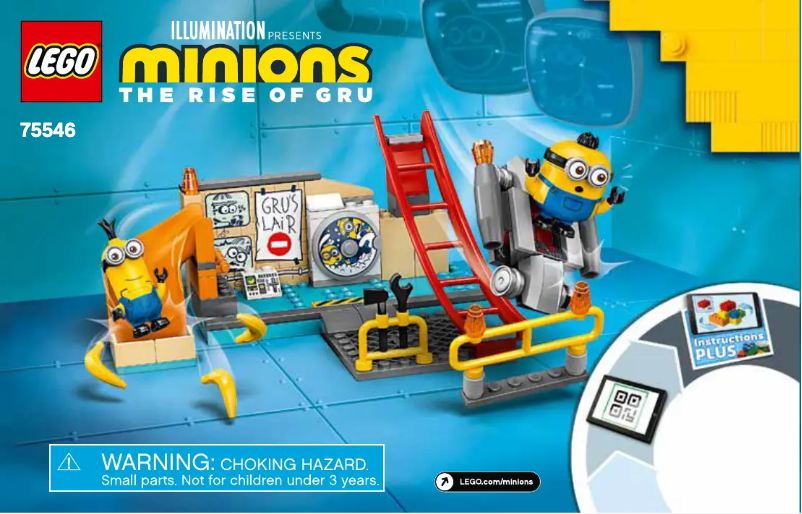 Page 1 de la notice Manuel utilisateur Lego Minions 75546