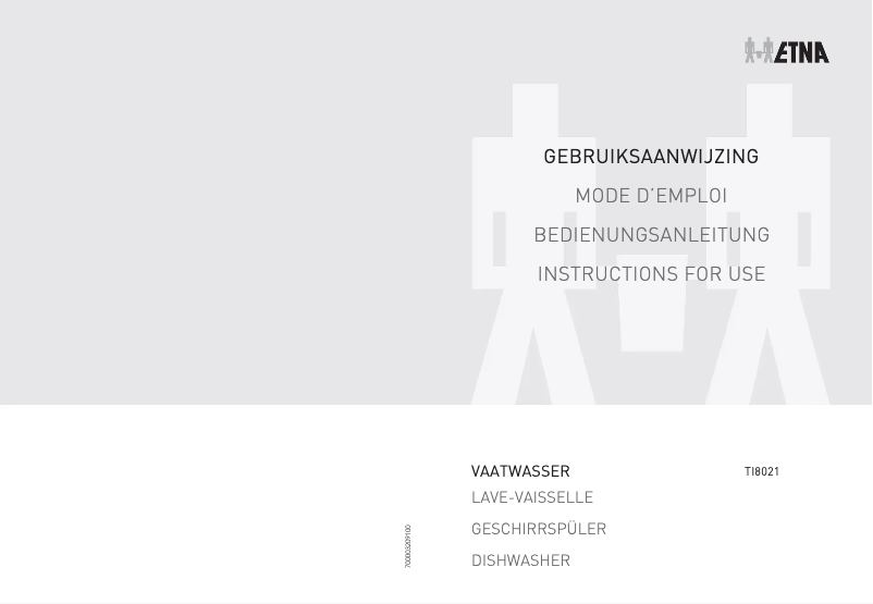 Page 1 de la notice Manuel utilisateur Etna TI8021ZT