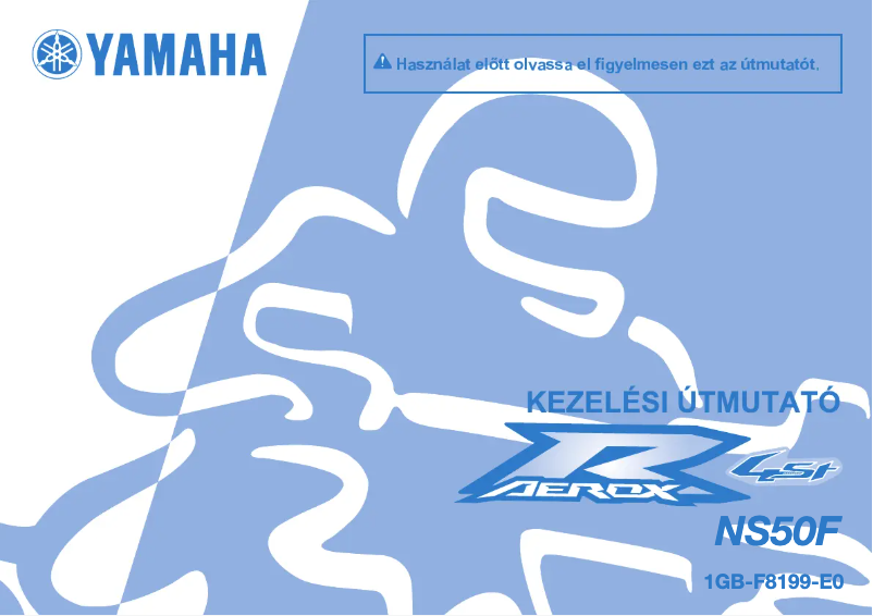 Page 1 de la notice Manuel utilisateur Yamaha AEROX 50 (2017)