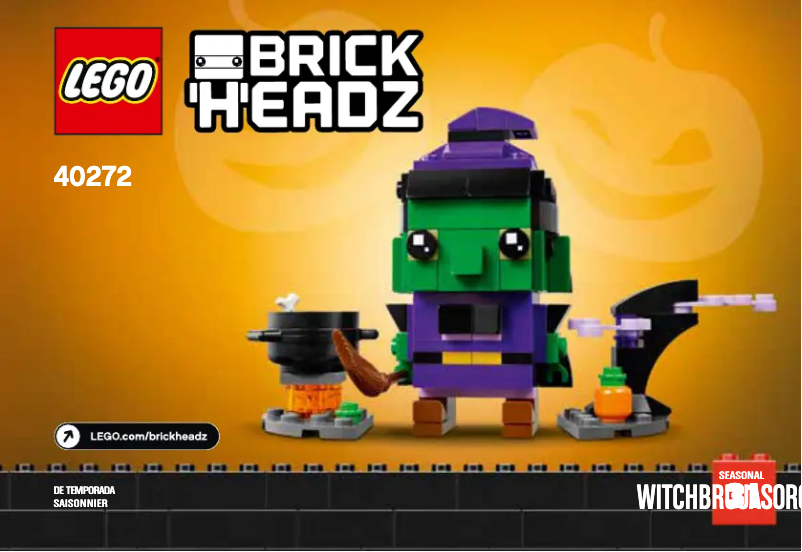 Page 1 of the manual User Manual Lego Brickheadz 40272