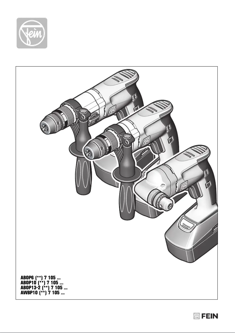 Page 1 de la notice Manuel utilisateur Fein AWBP 10 Select