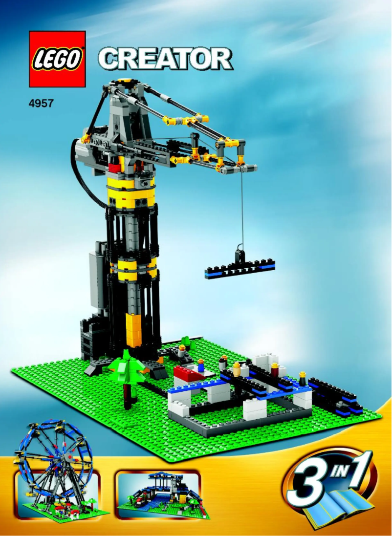 Página 1 del manual Manual de usuario Lego Creator 4957