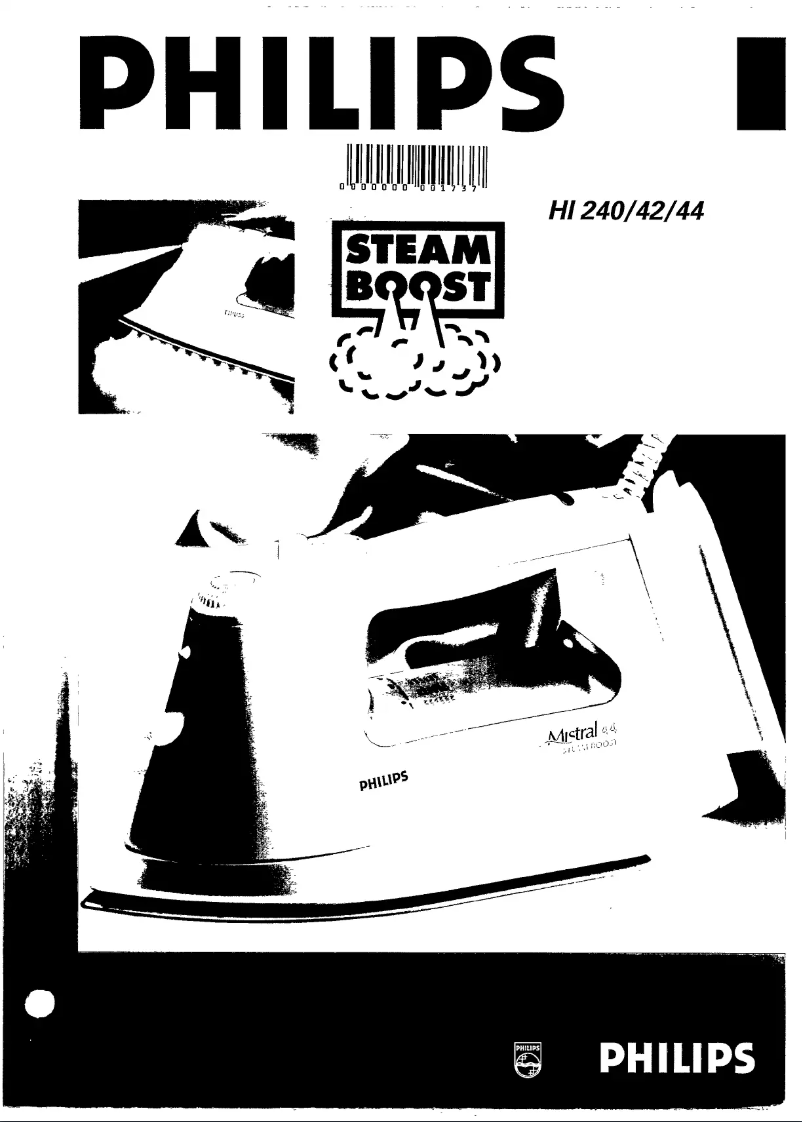 Página 1 del manual Manual de usuario Philips HI242