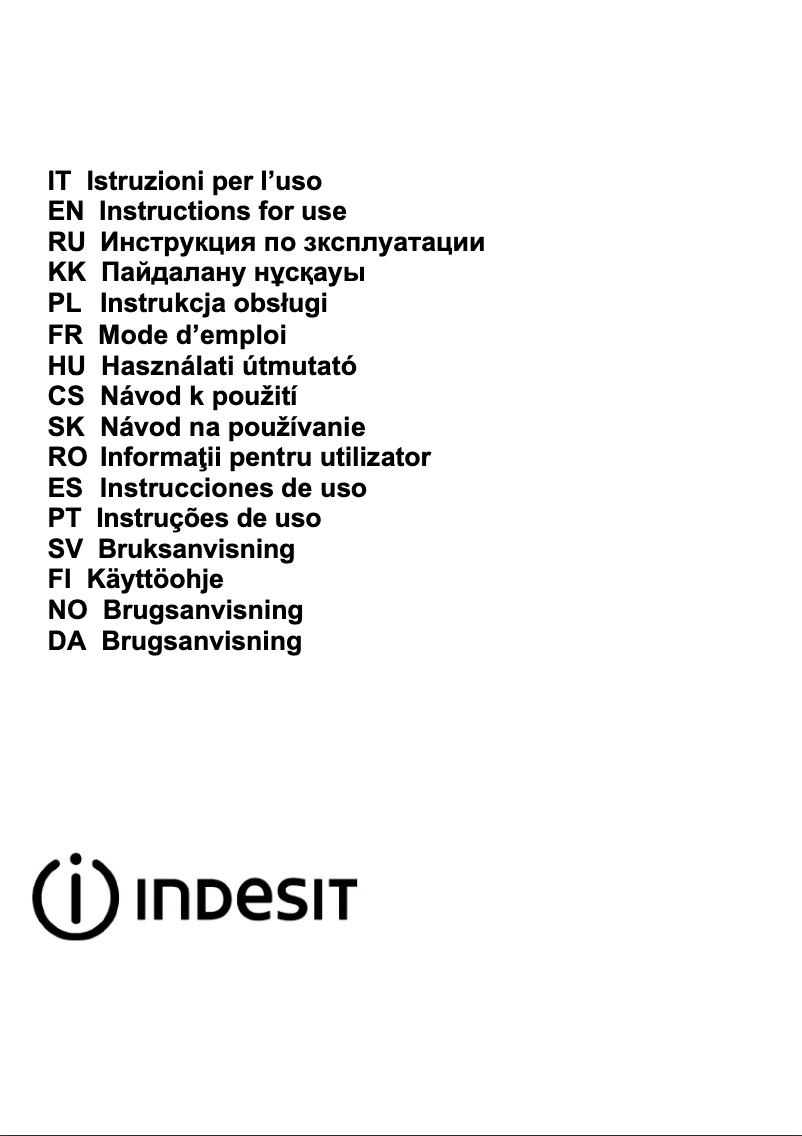 Page n°1 - Label énergétique Indesit IHVP 6.4 LL K