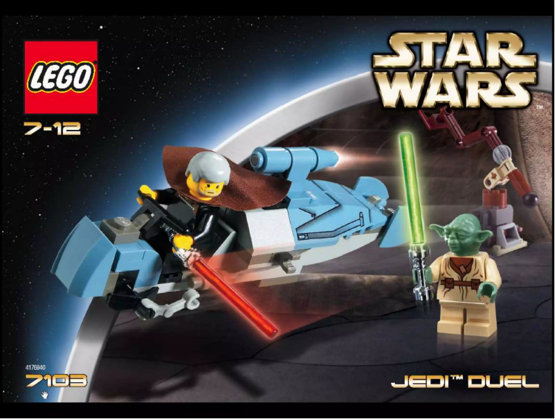 Page 1 de la notice Manuel utilisateur Lego Star Wars 7103