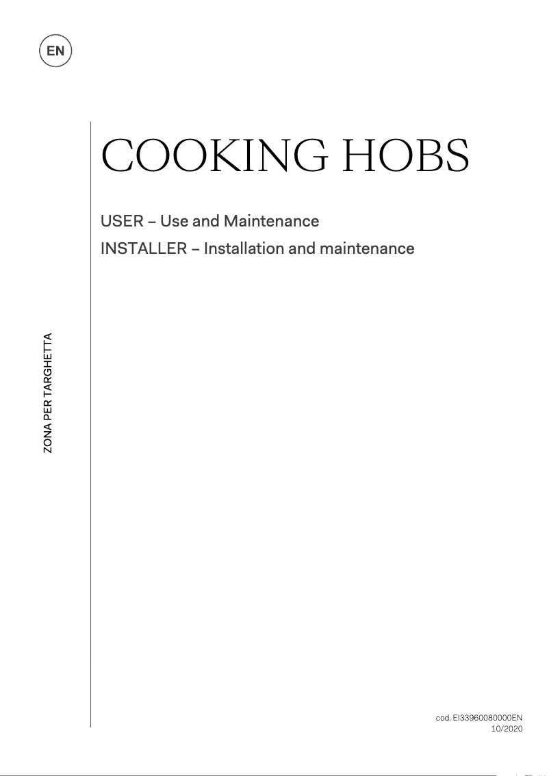 Page 1 de la notice Manuel utilisateur Ilve HP125FC