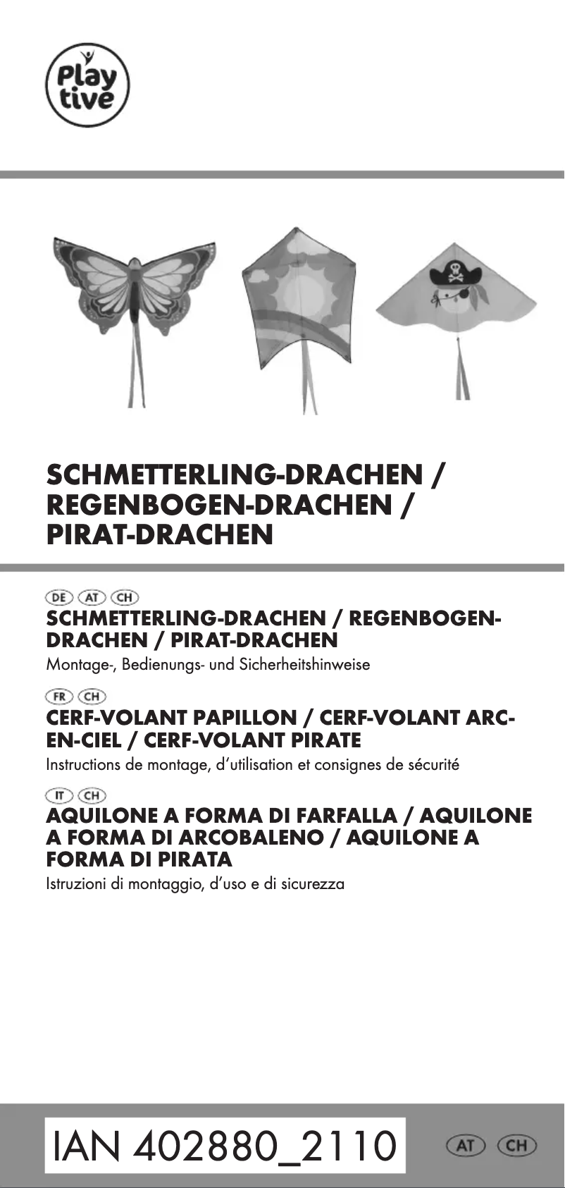 Página 1 del manual Manual de usuario Playtive HG09334