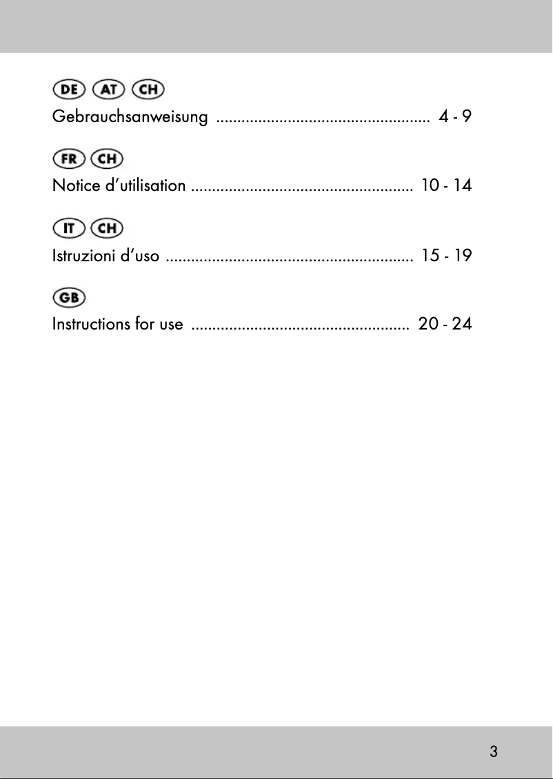 Page 1 de la notice Manuel utilisateur Playtive IAN 104158