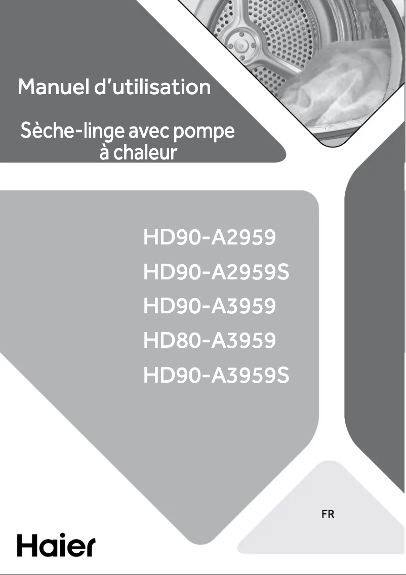 Página 1 del manual Manual de usuario Haier HD80-A3959