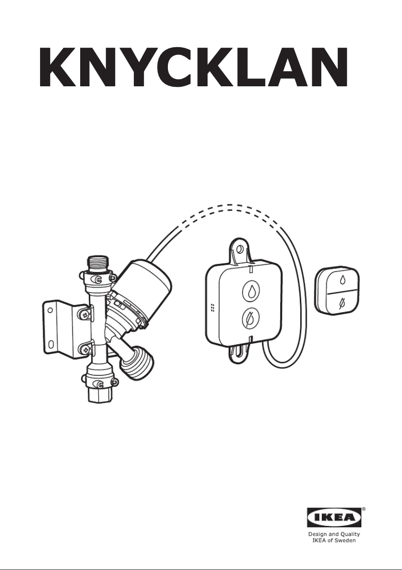Page 1 de la notice Manuel utilisateur Ikea KNYCKLAN 204.257.24