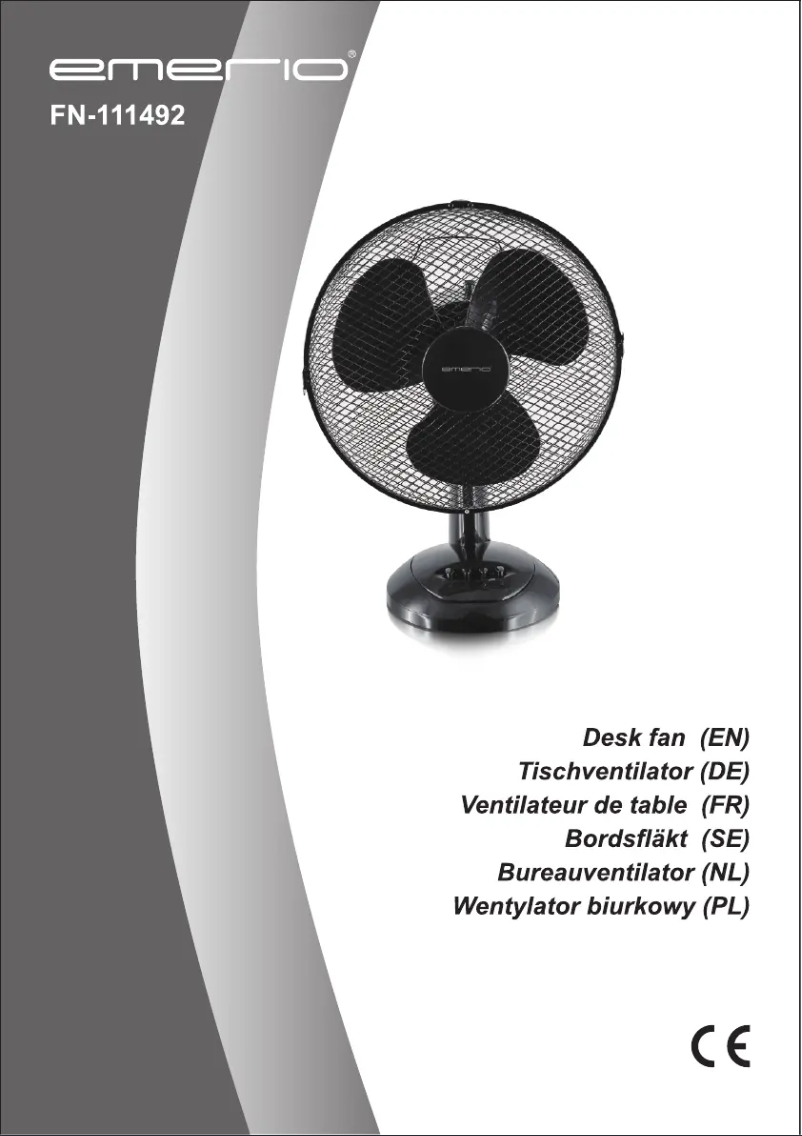 Página 1 del manual Manual de usuario Emerio FN-111492