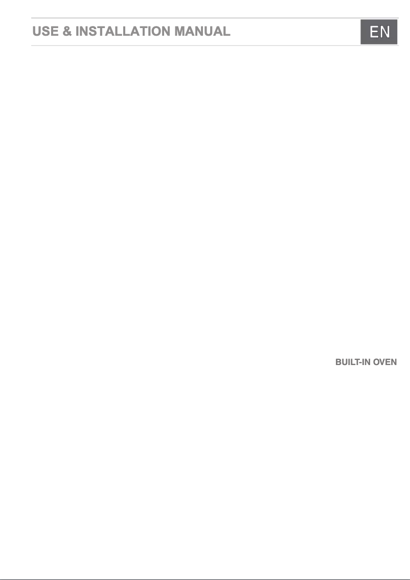 Página 1 del manual Manual de usuario Smeg SOA330X