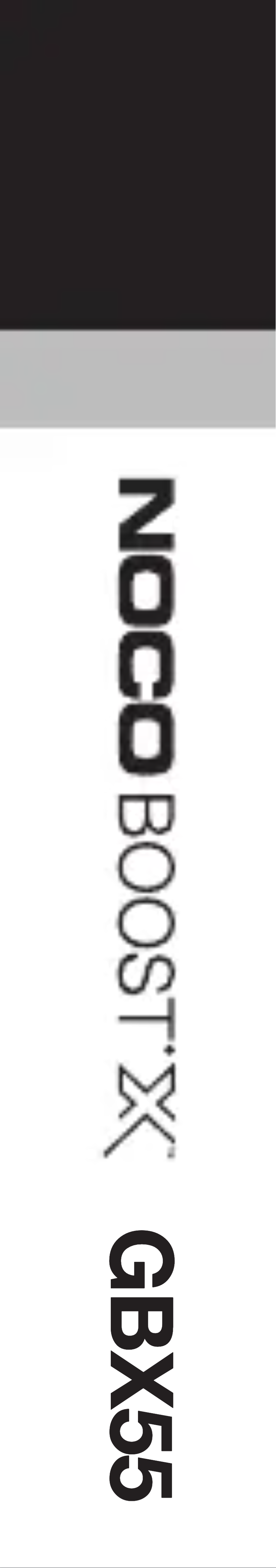 Page 1 de la notice Manuel utilisateur NOCO Boost X GBX55