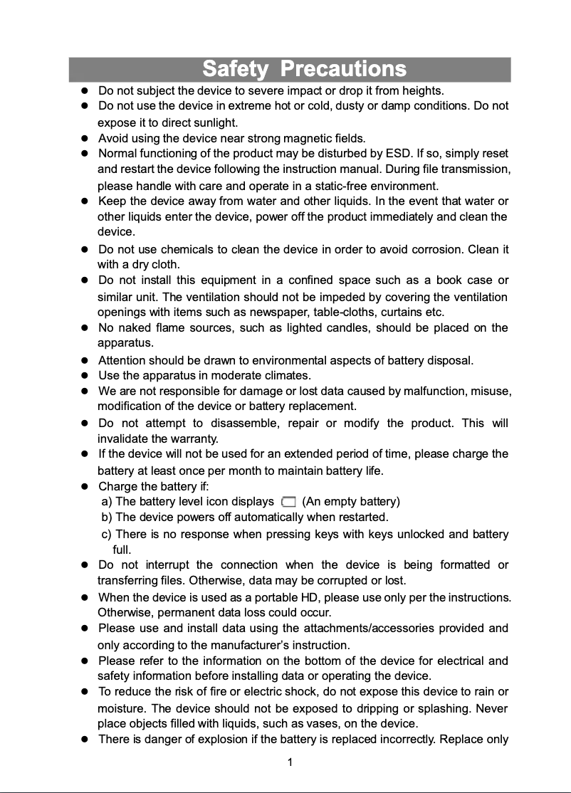 Page 1 de la notice Manuel utilisateur Nextbook Flexx 9