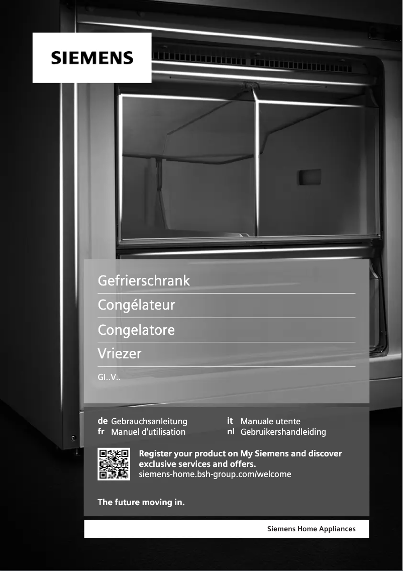 Page 1 de la notice Manuel utilisateur Siemens GI21VVSE0