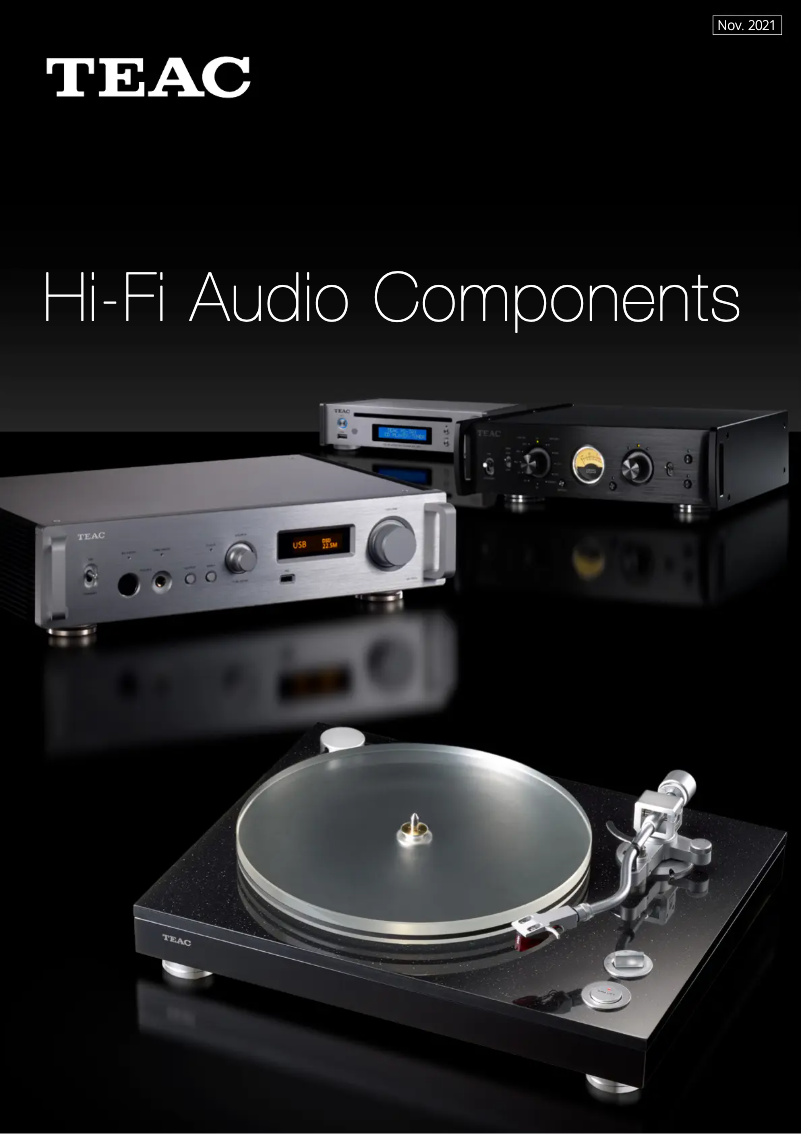 Page 1 de la notice Brochure Teac TN-3B