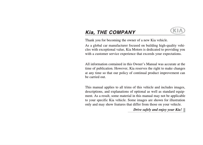 Página 1 del manual Manual de usuario Kia Sportage (2021)