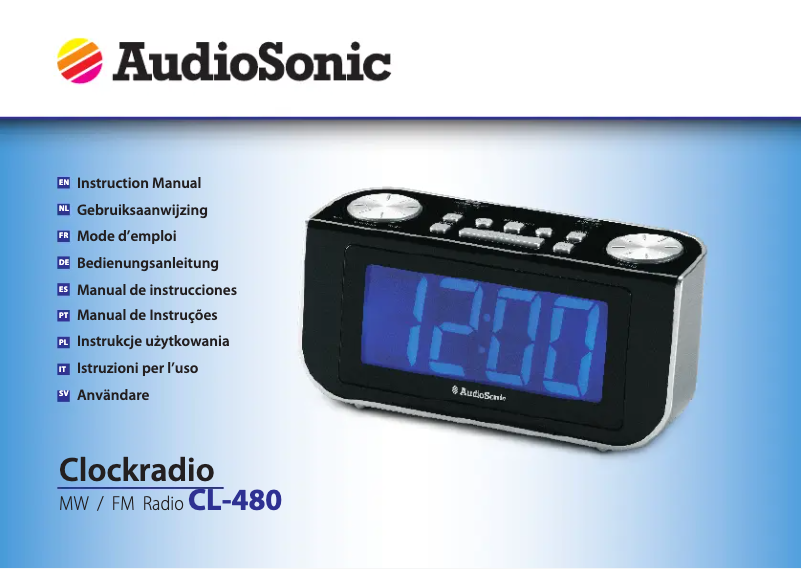 Page 1 de la notice Manuel utilisateur TriStar CL-480