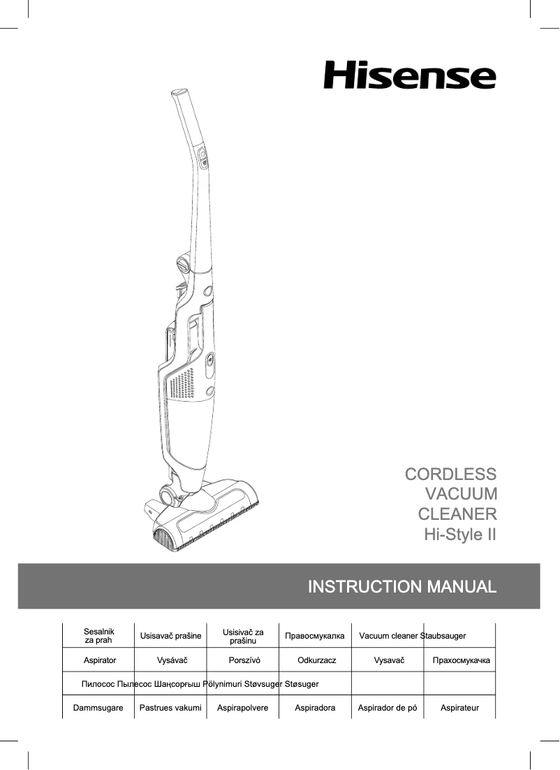 Page 1 of the manual User Manual Hisense HVC5232WUK