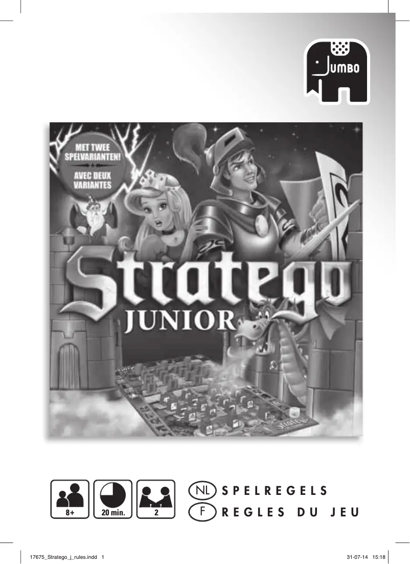 Page 1 de la notice Manuel utilisateur Jumbo Stratego Junior