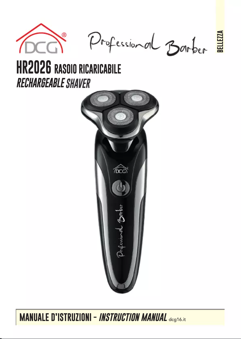 Page 1 de la notice Manuel utilisateur DCG HR2026