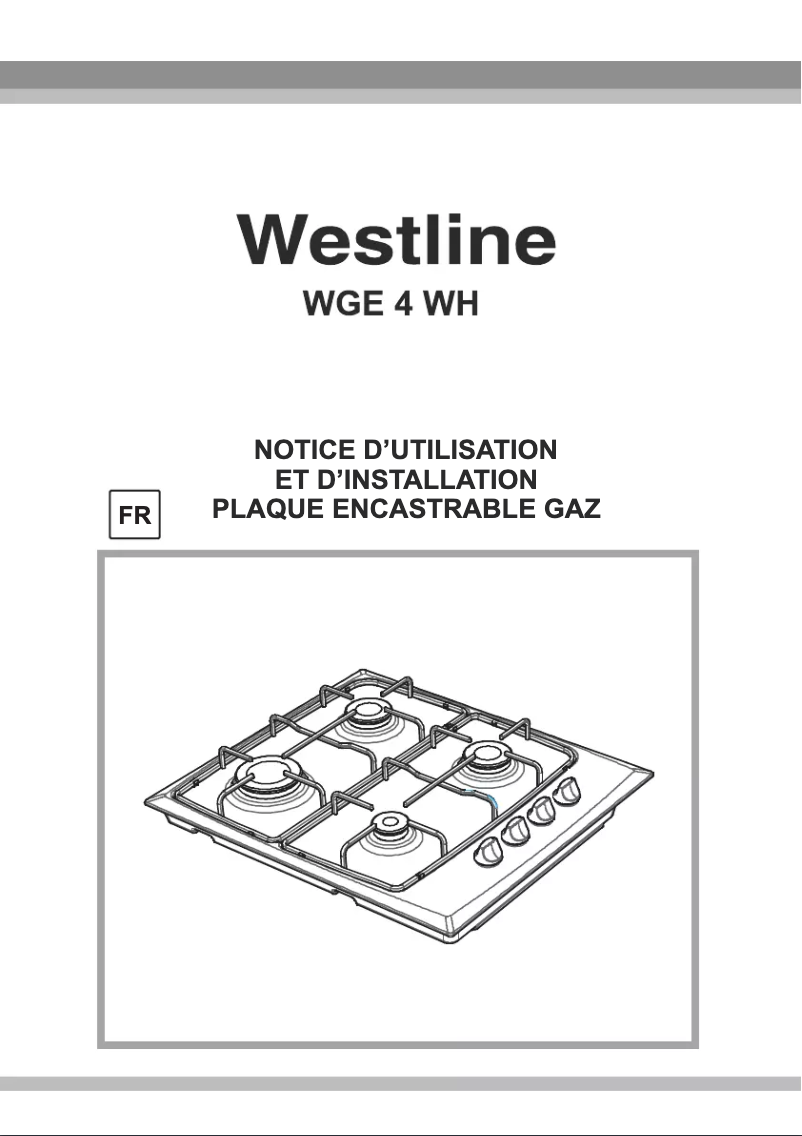 Página 1 del manual Manual de usuario Westline WGE4WH