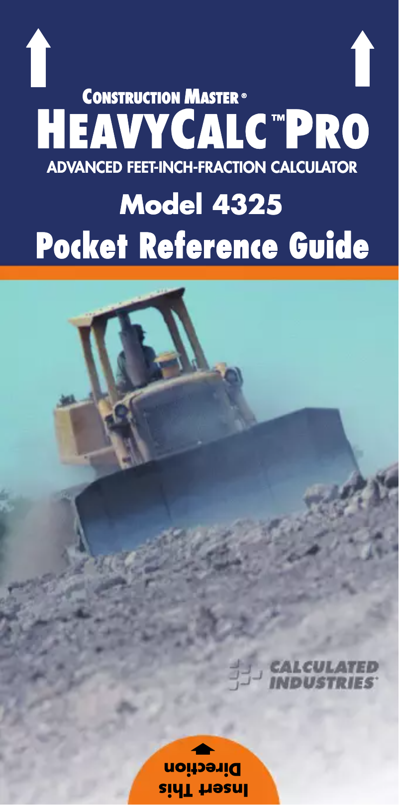 Página 1 del manual Manual de usuario Calculated Industries 4325