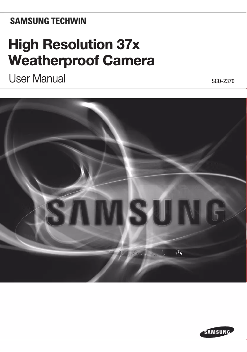 Page 1 de la notice Manuel utilisateur Hanwha SCO-2370