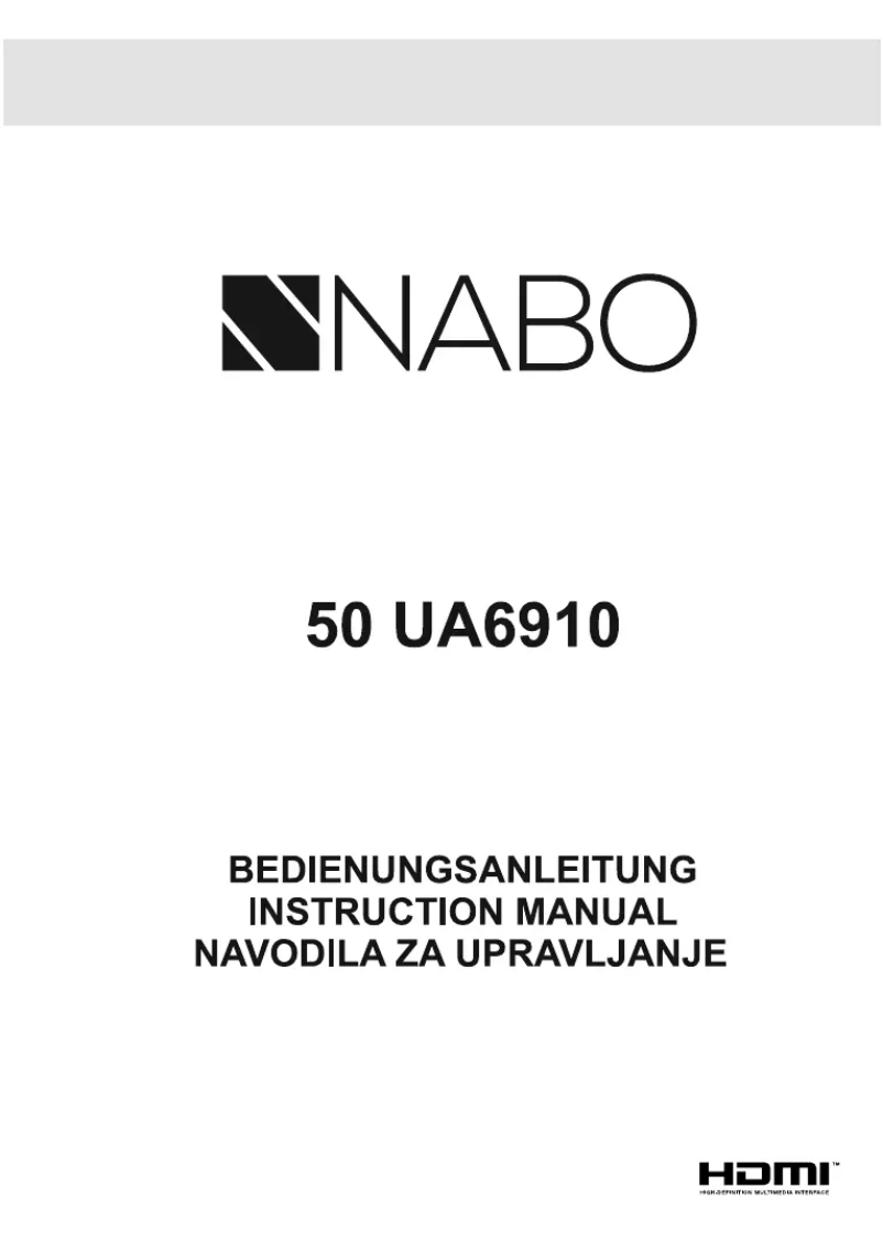 Page 1 de la notice Manuel utilisateur Nabo 50 UA6910