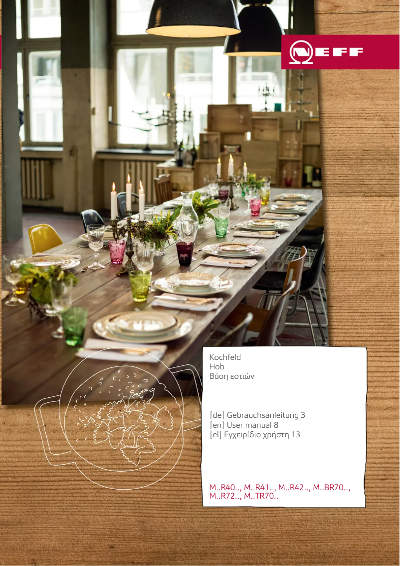 Page 1 of the manual User Manual Neff HMK460BS