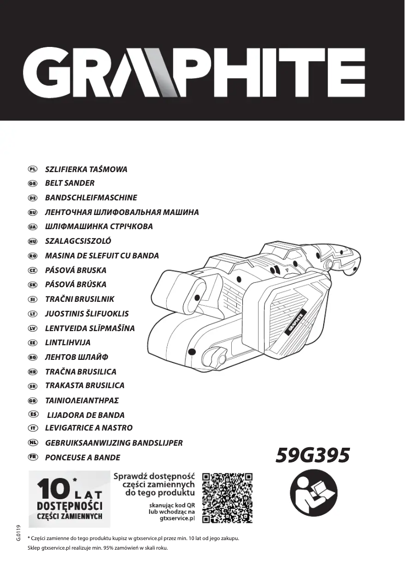 Page 1 de la notice Manuel utilisateur Graphite 59G395