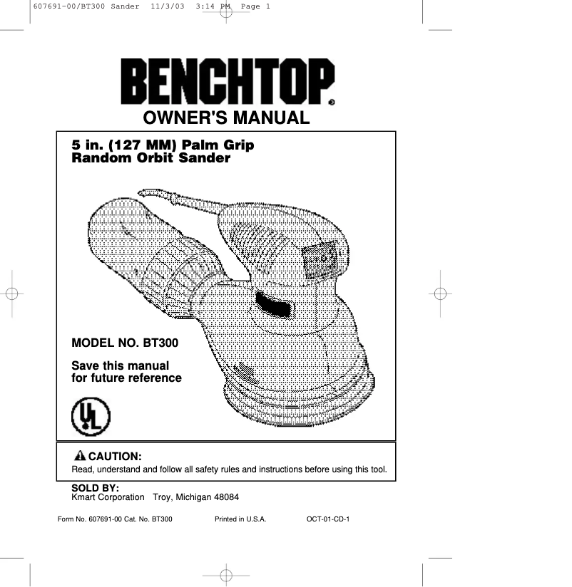 Page 1 de la notice Manuel utilisateur Black & Decker BT300