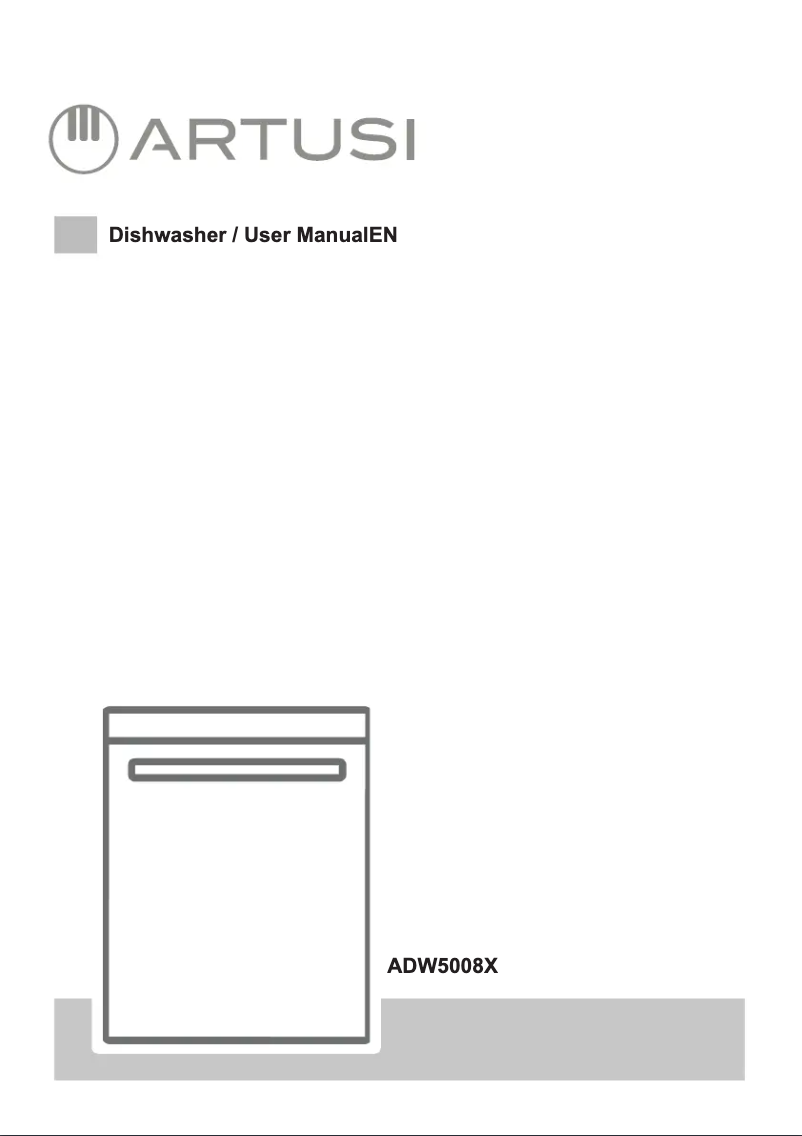 Page 1 of the manual User Manual Artusi ADW5008X