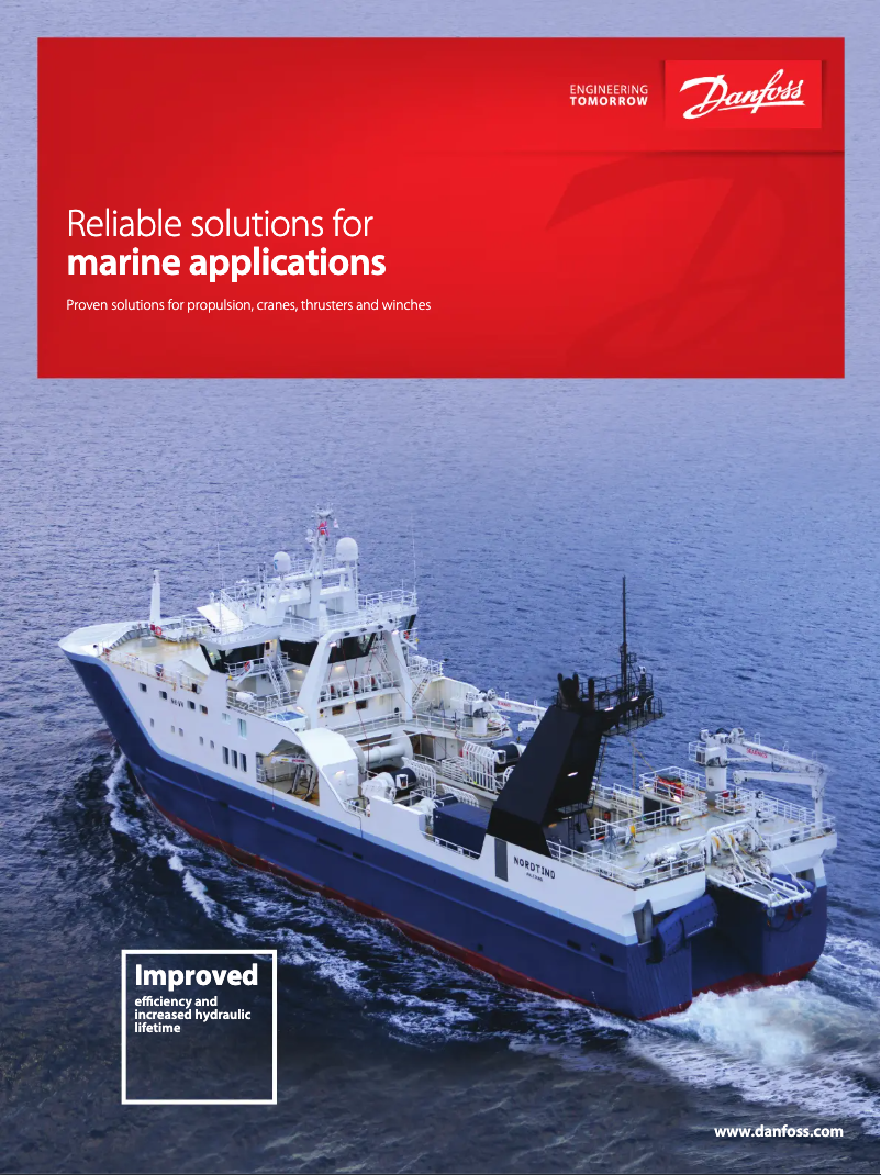 Page 1 of the manual Brochure Danfoss DM430M