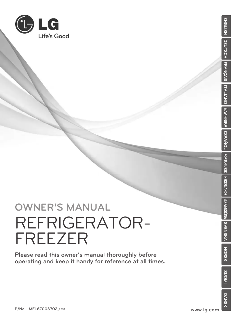 Page 1 de la notice Manuel utilisateur LG GW-B499BAQW