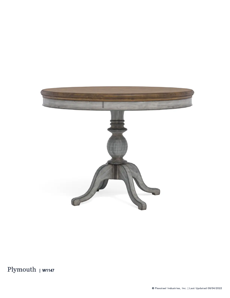 Page 1 de la notice Brochure Flexsteel Plymouth W1147-836