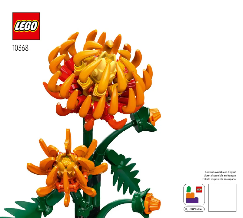 Página 1 del manual Manual de usuario Lego Botanical Collection 10368
