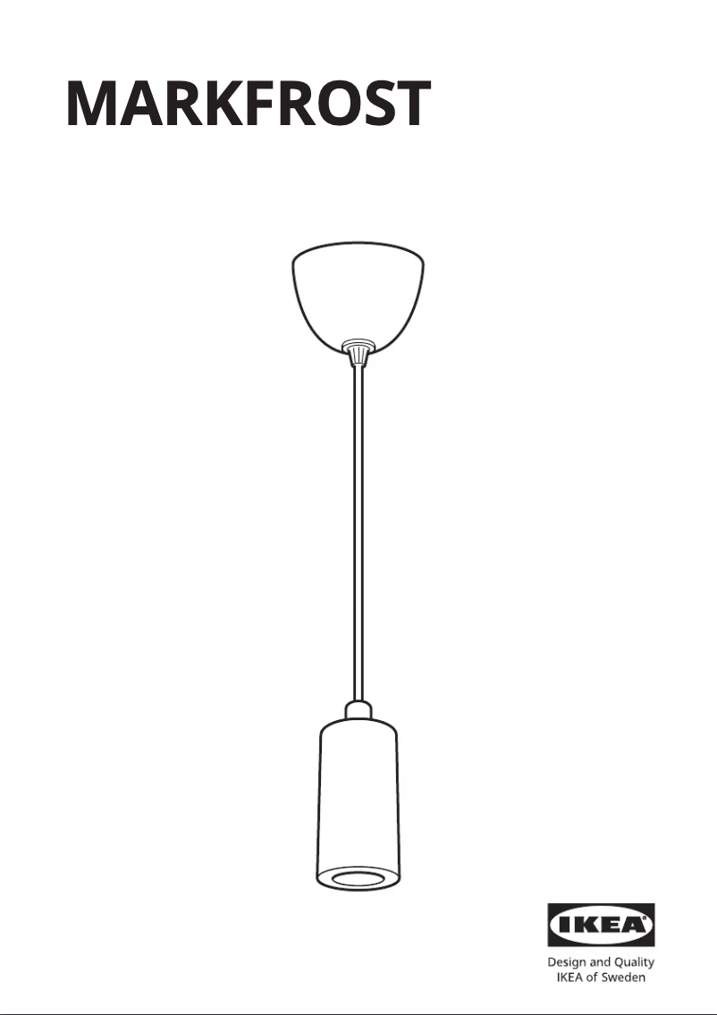 Image de la première page du manuel de l'appareil MARKFROST 904.303.74