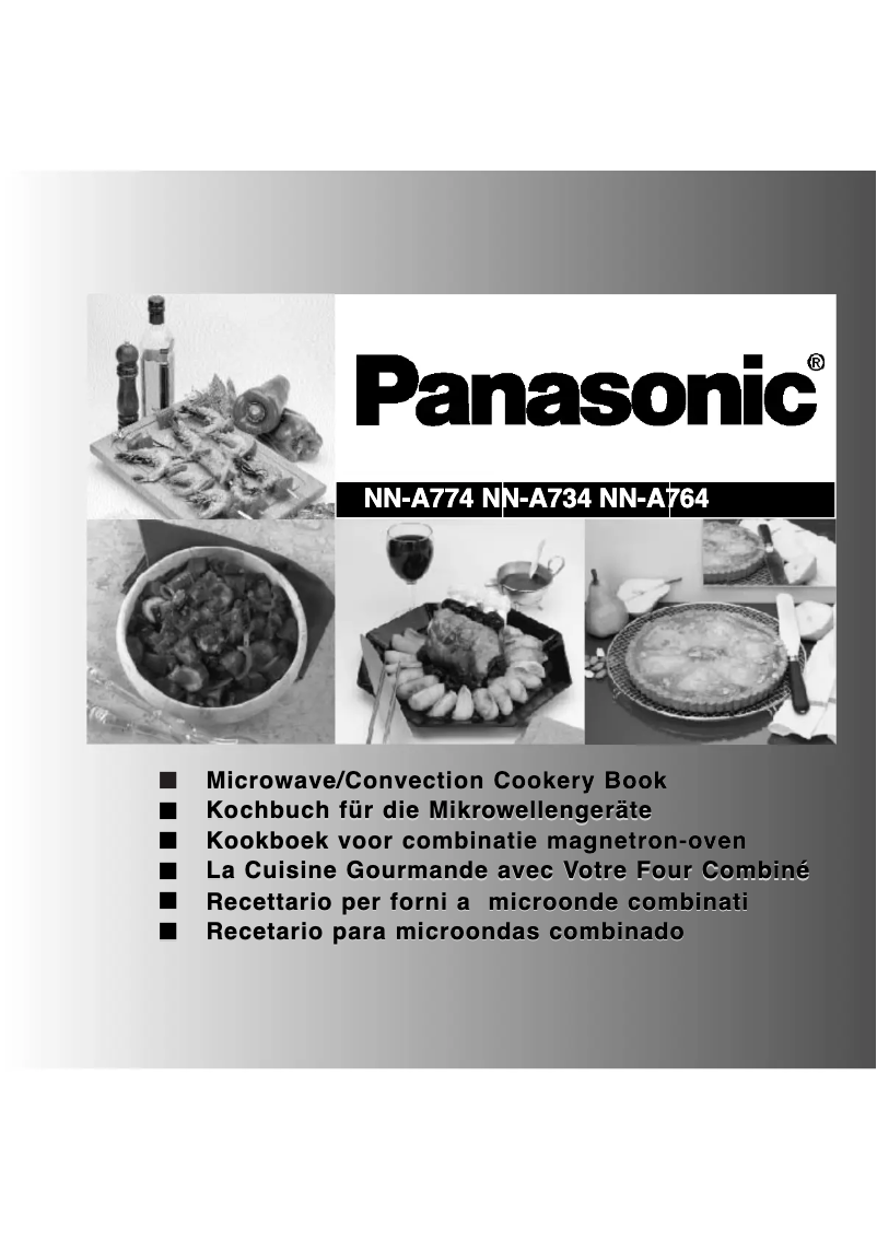 Página 1 del manual Manual de usuario Panasonic NN-A774SBBPQ