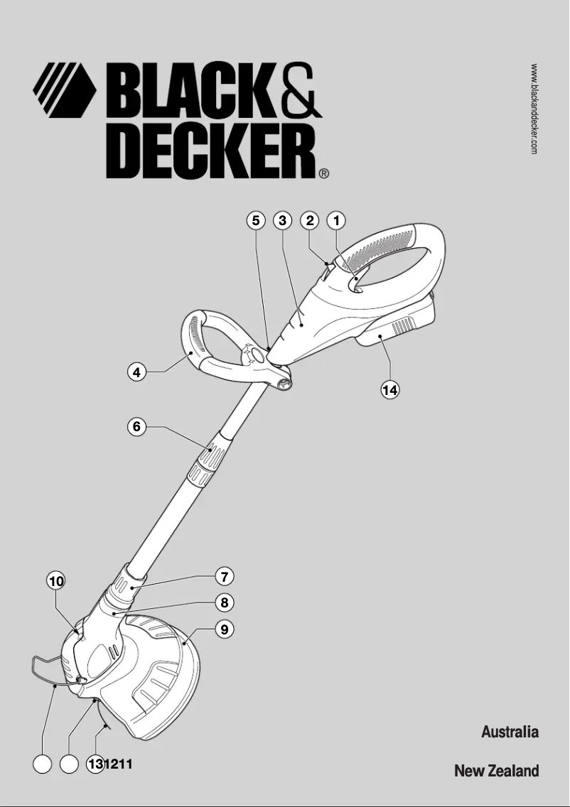 Page 1 de la notice Manuel utilisateur Black & Decker BST2018