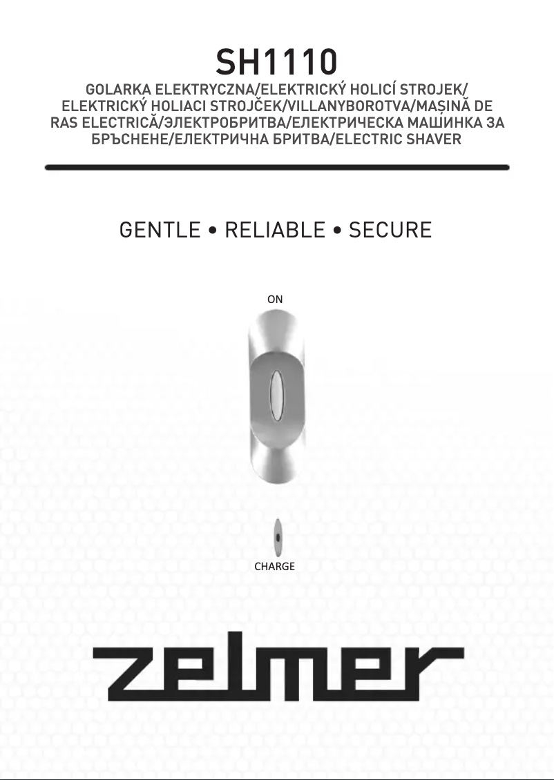 Page 1 de la notice Manuel utilisateur Zelmer SH1110