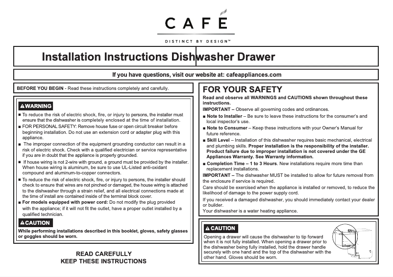 Image de la première page du manuel de l'appareil CDD420P2TS1