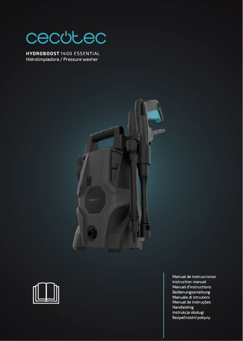 Page 1 of the manual User Manual Cecotec HydroBoost 1400 Essential