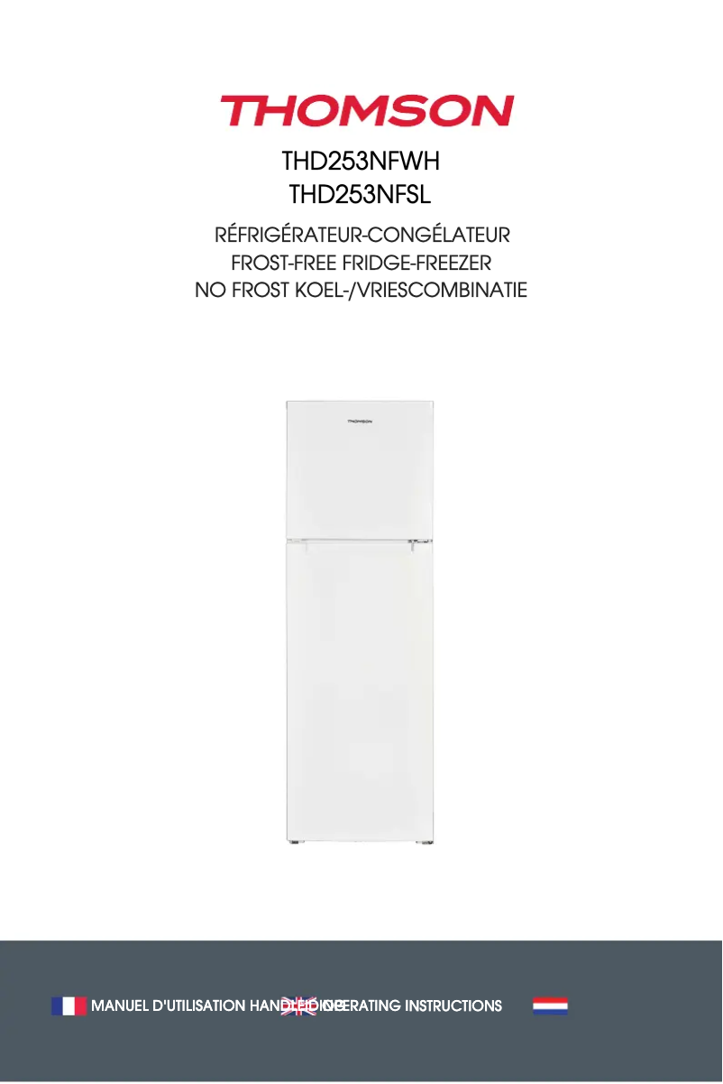 Page 1 de la notice Manuel utilisateur Thomson THD253NFWH