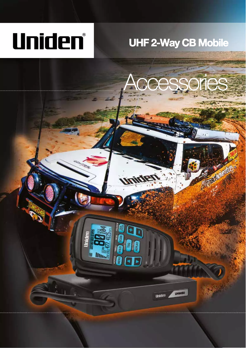 Página 1 del manual Manual de usuario Uniden AW970BKS